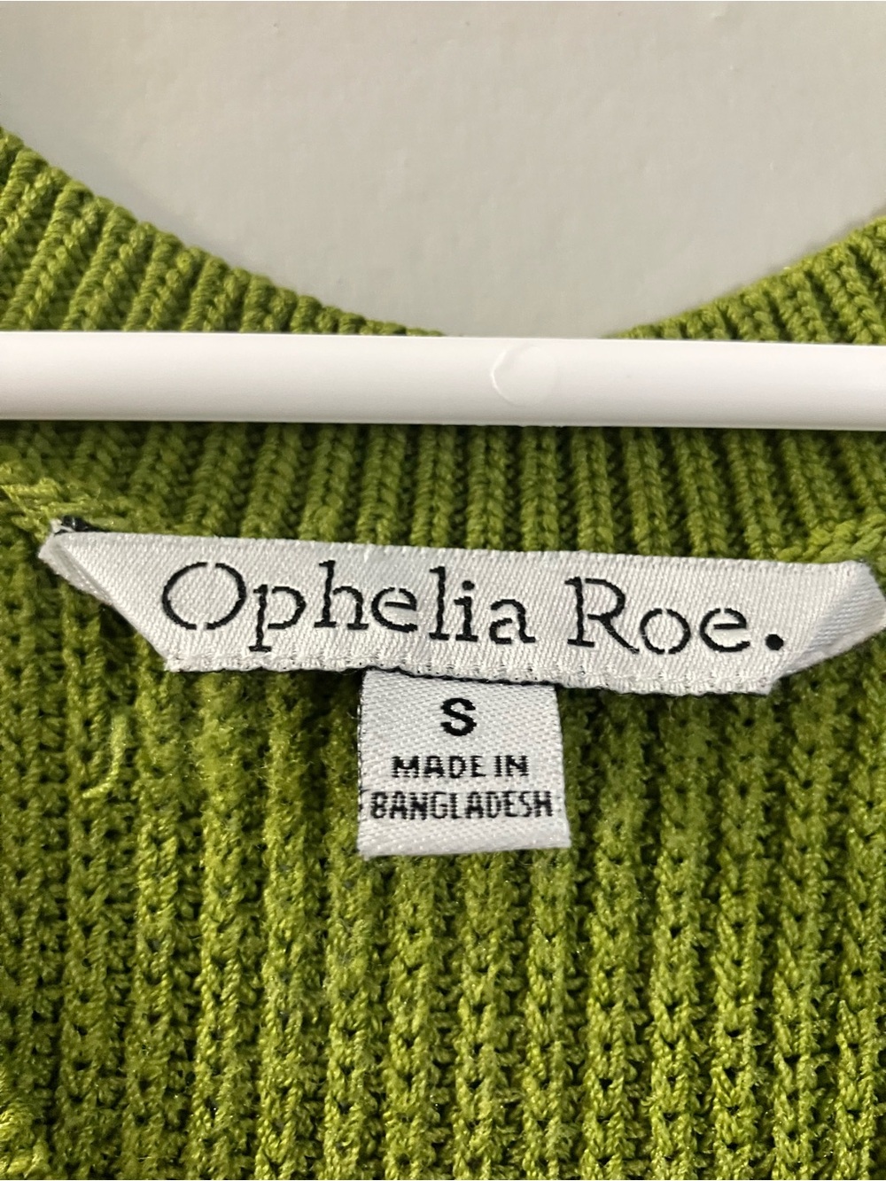 Sleeveless Olive Halter Knit Tank Top - Picture 2 of 3